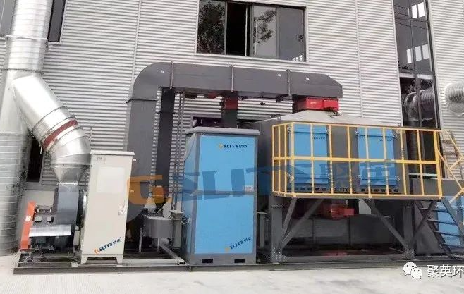 聚英案例丨噴漆涂裝VOCs催化燃燒項目通過驗收